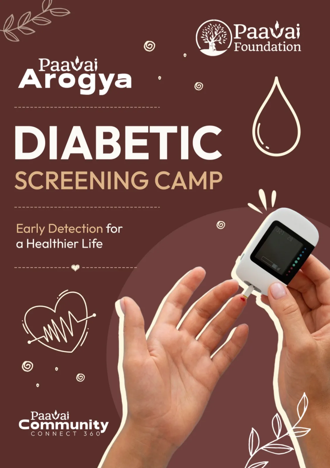 Diabetic Screening Camp | Outreach Program Report | Community Connect 360