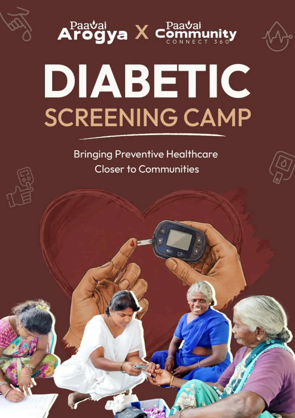 Diabetic Screening Camp | Outreach Program Report | Community Connect 360