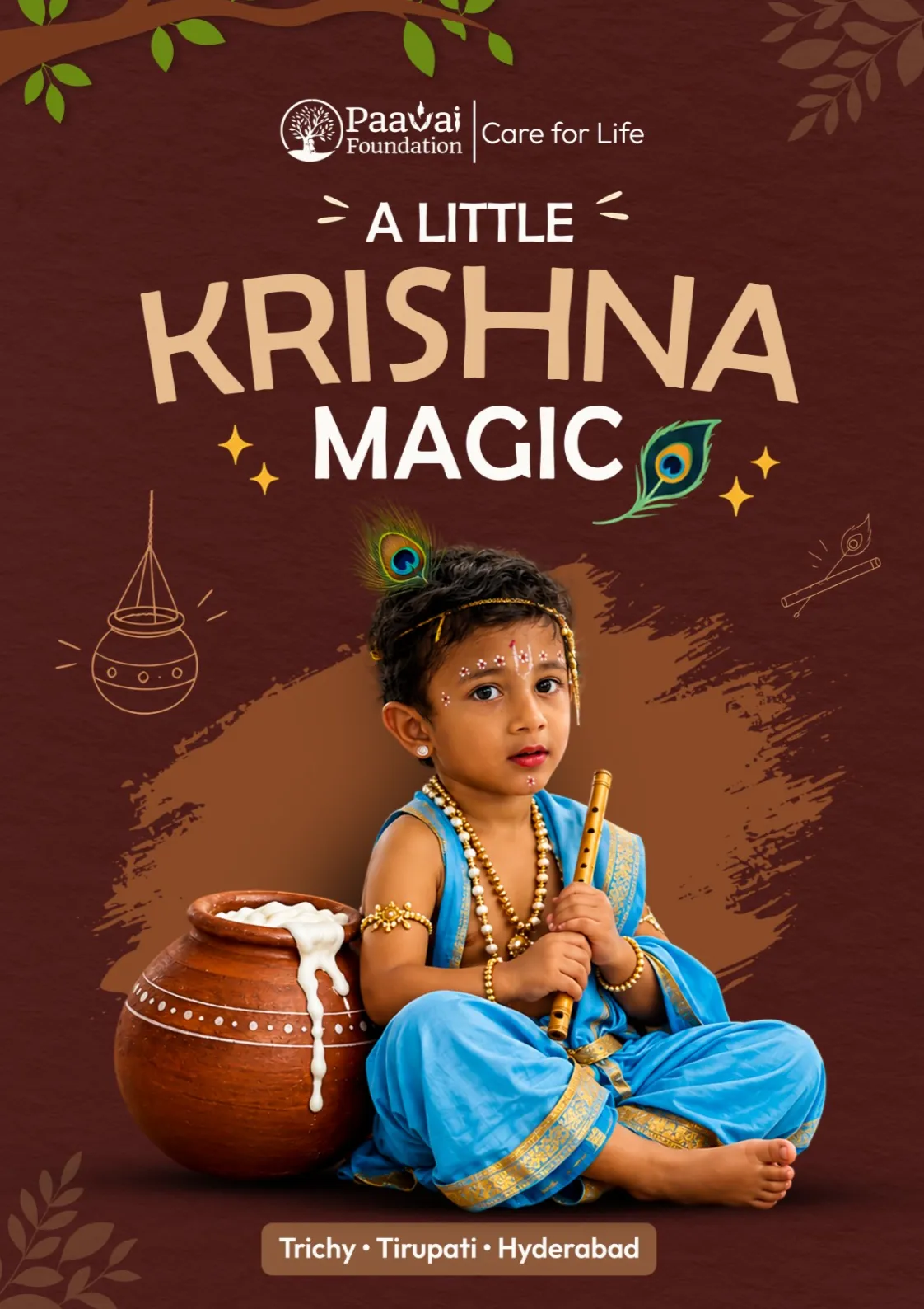 Krishna Janmashtami Celebrations 2026 | Program Activity Report | Paavai Foundation