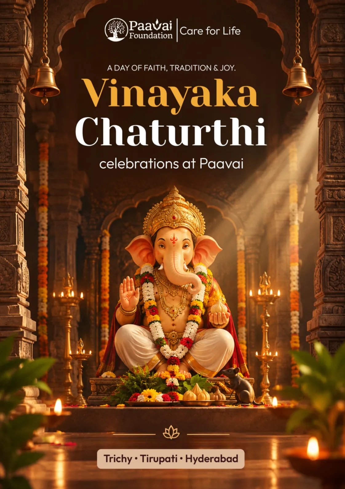 Ganesh Chaturthi Celebrations 2026 | Program Activity Report | Paavai Foundation